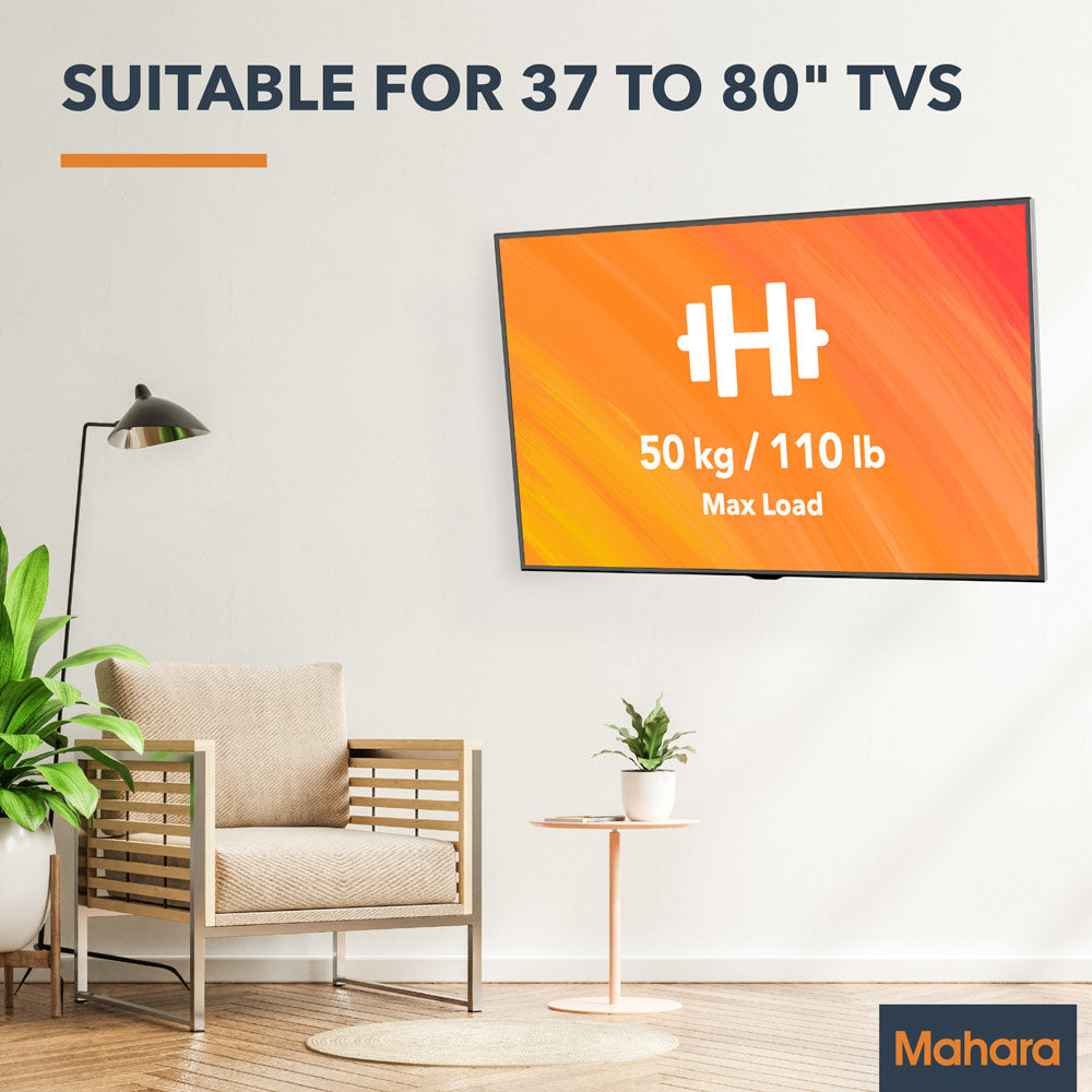Mahara Full-Motion TV Wall Mount Bracket for 37" to 80" TV (MHLMP66-AU)
