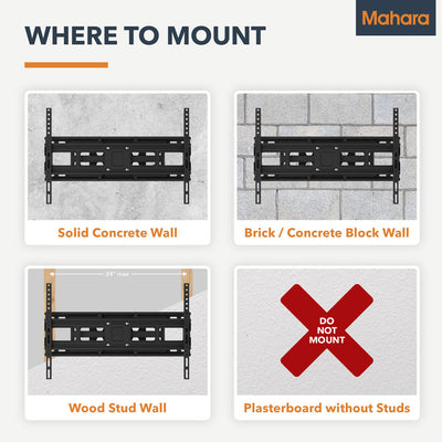 Mahara Full-Motion TV Wall Mount Bracket for 37" to 80" TV (MHLMP66-AU)