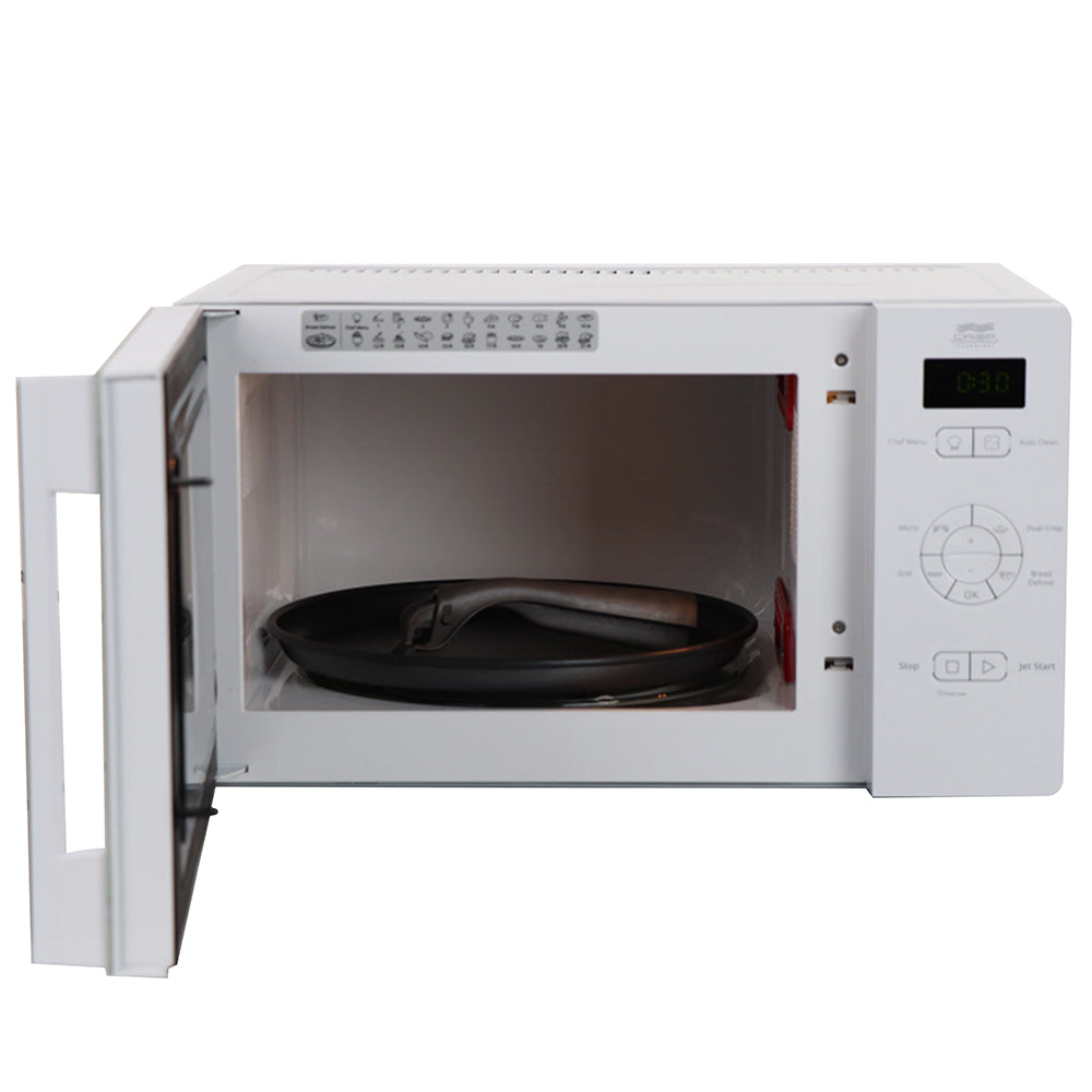 Whirlpool 25L Crisp N Grill Microwave Oven & Grill In White (MWC25WH)