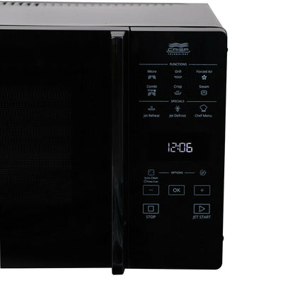 Whirlpool 25L Freestanding CrispFry Microwave & Grill In Black (MWCF25BK)