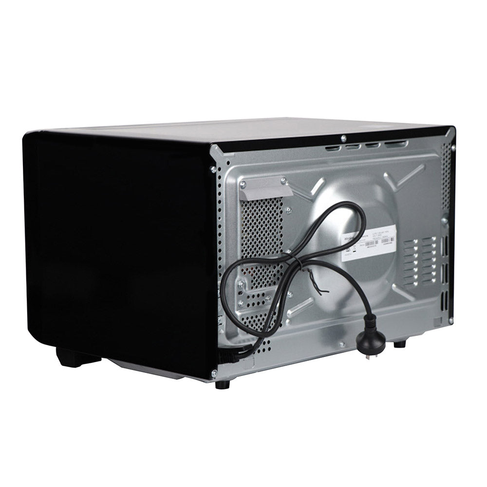 Whirlpool 30L 800W Flatbed Microwave & Grill with Inverter Technology In Black (MWF421BL)