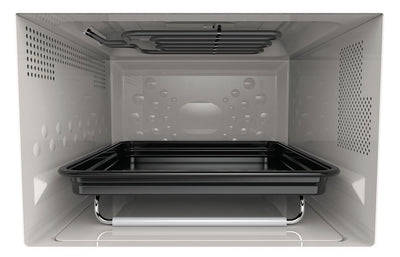 Whirlpool 30L 800W Crisp & Grill Flatbed Microwave with Inverter Technology In Black (MWF427BL)