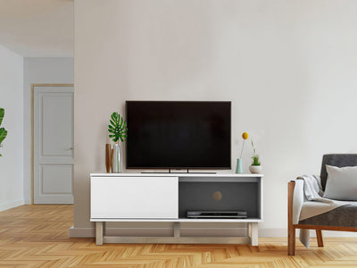 AVS 1200mm Raze Modular TV Stand in Gloss White (RZ1200WO)