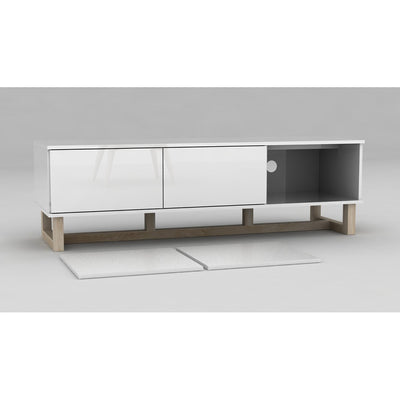 AVS 1500mm Raze Modular TV Stand in Gloss White (RZ1500WO)