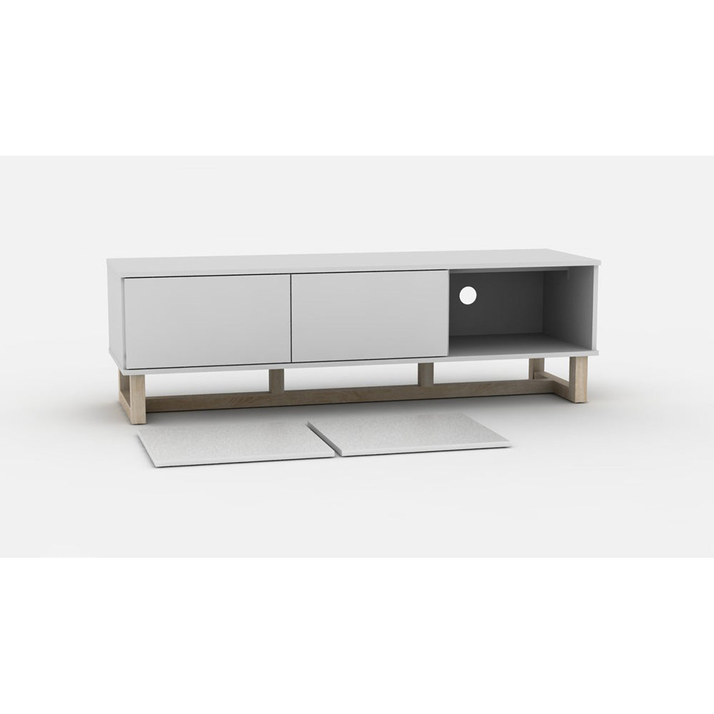 AVS 1500mm Raze Modular TV Stand in Gloss White (RZ1500WO) – Arisit