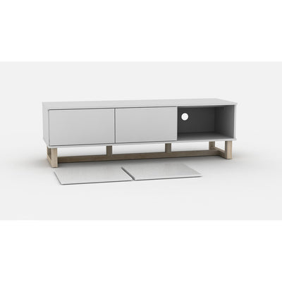 AVS 1500mm Raze Modular TV Stand in Gloss White (RZ1500WO)