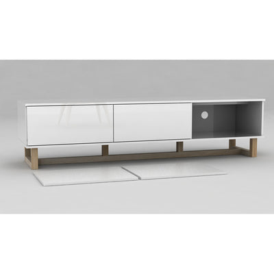 AVS 1800mm Raze Modular TV Stand in Gloss White (RZ1800WO)