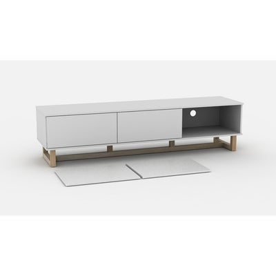 AVS 1800mm Raze Modular TV Stand in Gloss White (RZ1800WO)