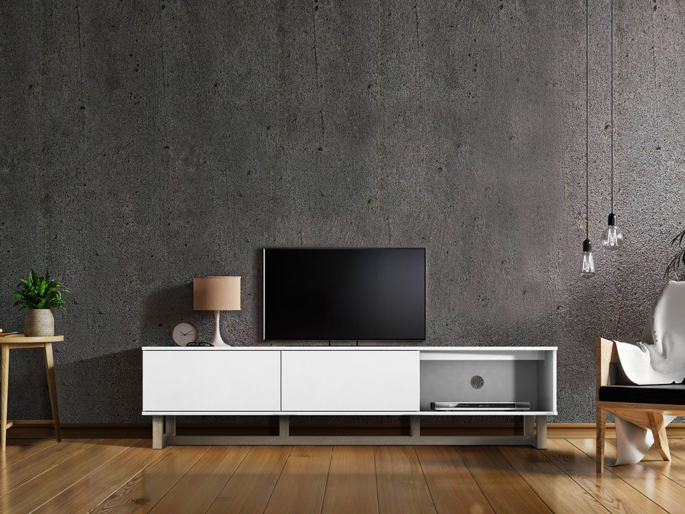AVS 1800mm Raze Modular TV Stand in Gloss White (RZ1800WO)