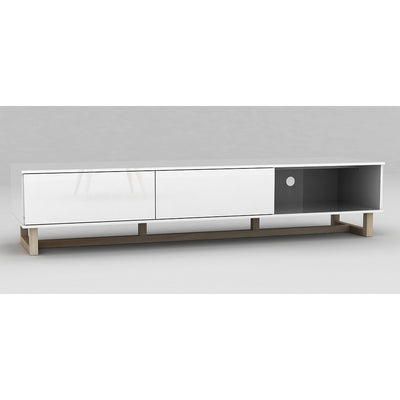 AVS 2100mm Raze Modular TV Stand in Gloss White (RZ2100WO)