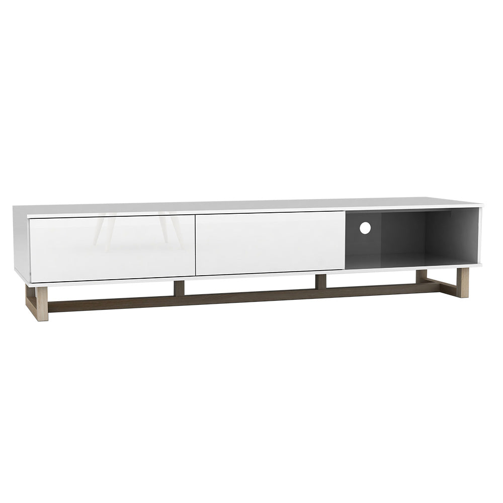 AVS 2100mm Raze Modular TV Stand in Gloss White (RZ2100WO)