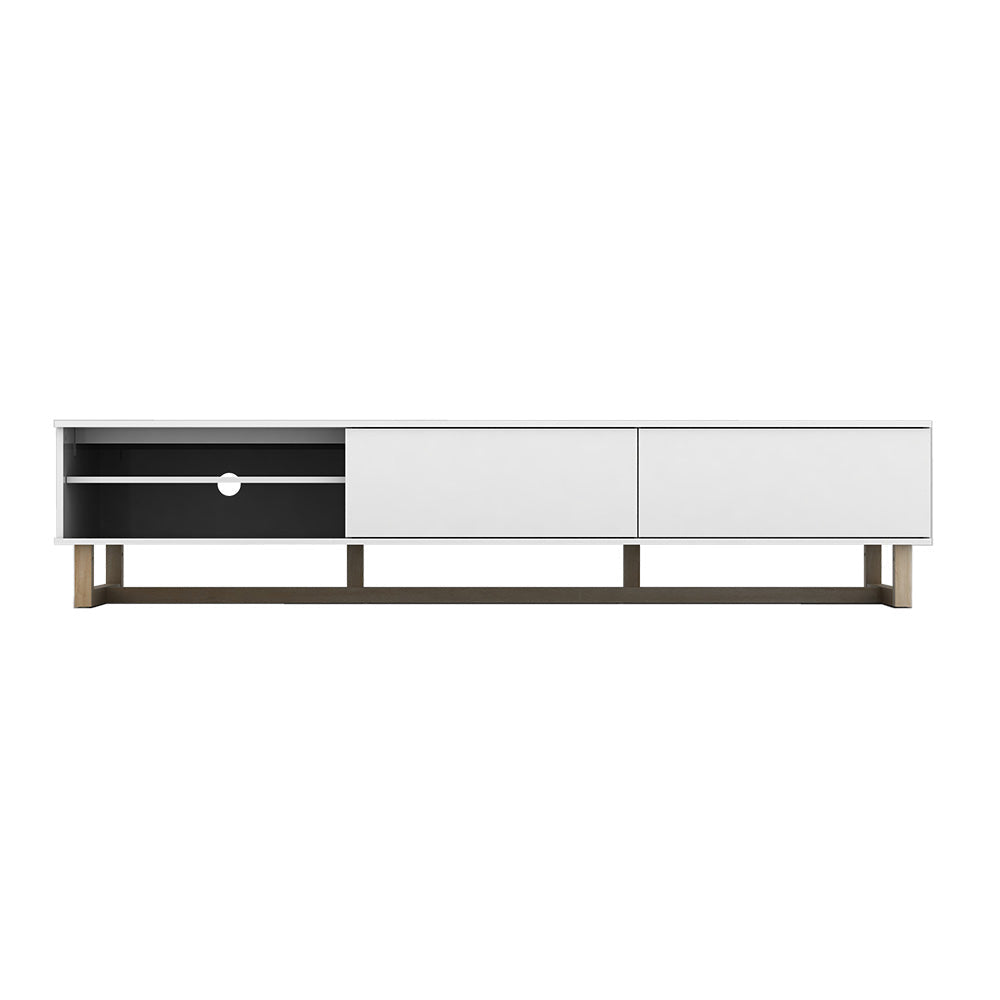 AVS 2100mm Raze Modular TV Stand in Gloss White (RZ2100WO)