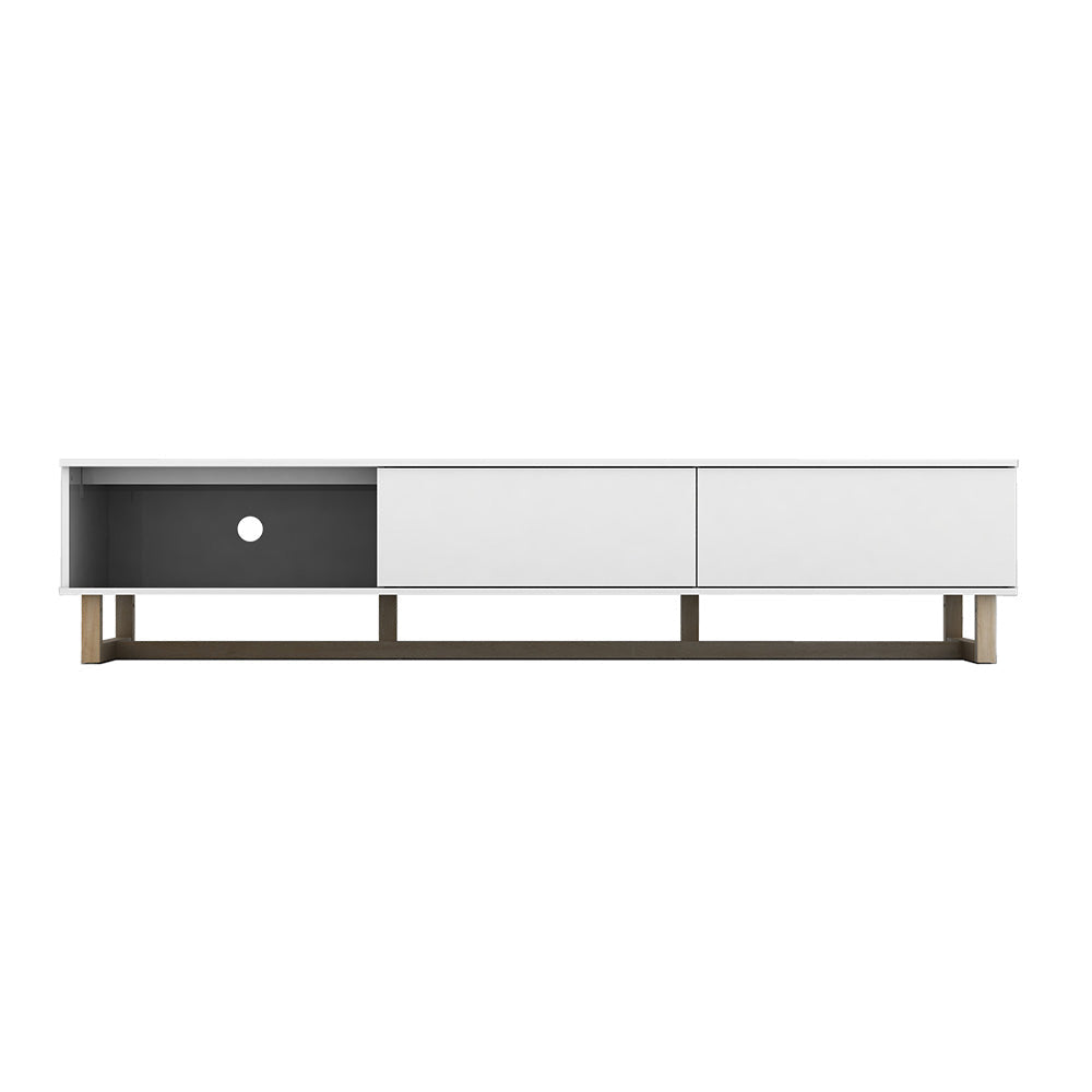AVS 2100mm Raze Modular TV Stand in Gloss White (RZ2100WO)