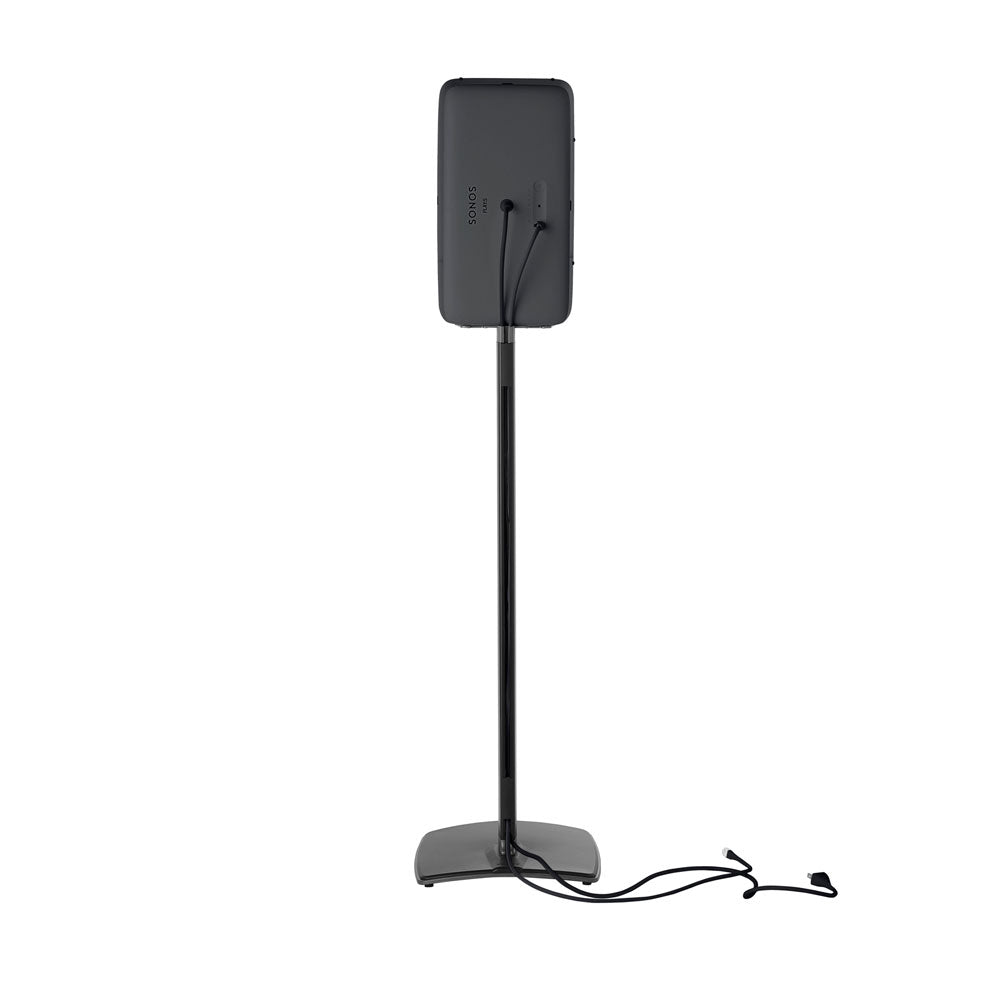 Sanus Wireless Single Speaker Stand Designed For Sonos Play:5 In Black (WSS52-B2)