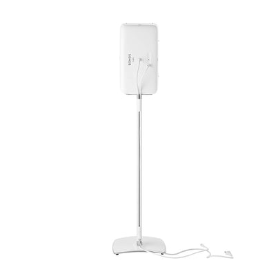 Sanus Wireless Single Speaker Stand Designed For Sonos Play:5 In White (WSS52-W2)