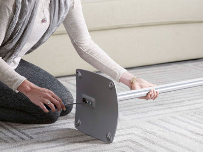 Sanus Wireless Single Speaker Stand Designed For Sonos Play:5 In White (WSS52-W2)