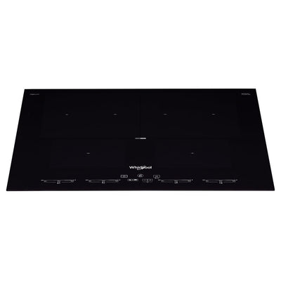 Whirlpool 65cm 4 Zone Flexi-Max Black Glass Induction Cooktop Hob (SMO654OFBTIXL)