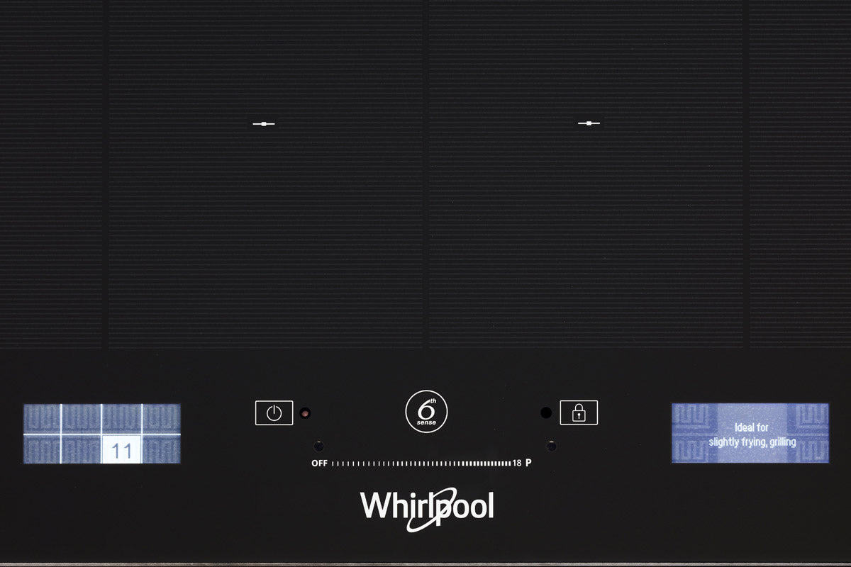 Whirlpool 65cm 8 Zone Full-Flexi Induction Cooktop Hob With Assisted Display (SMP658CNEIXL)