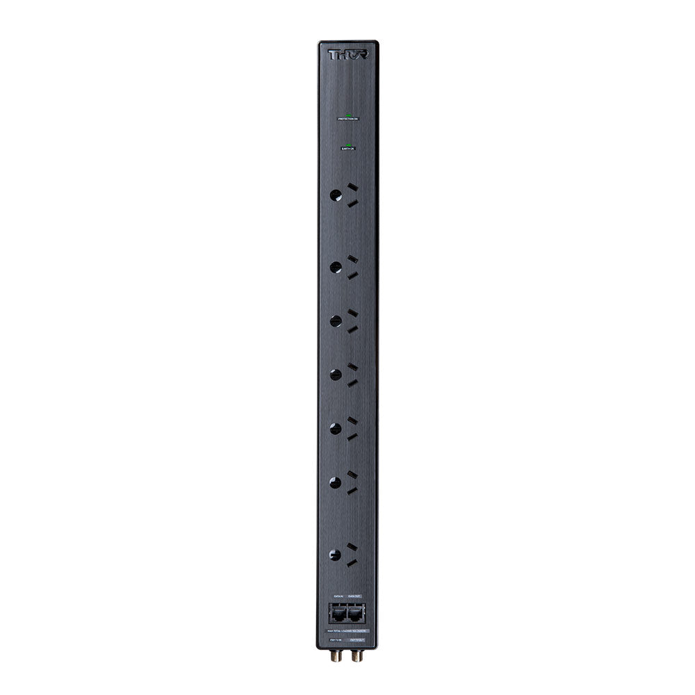 Thor Alpha 7-Outlet Surge Protected Power Board (A7)