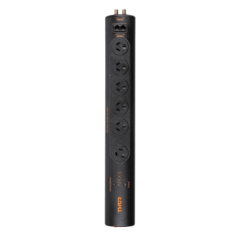 Thor 6 Outlet Surge Protector With Apex Filtration (D6+)
