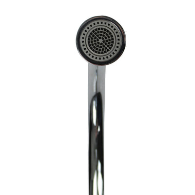 Tisira Chrome Coated Pull-Out Retractable Gooseneck Kitchen Mixer Tap (TMFP)