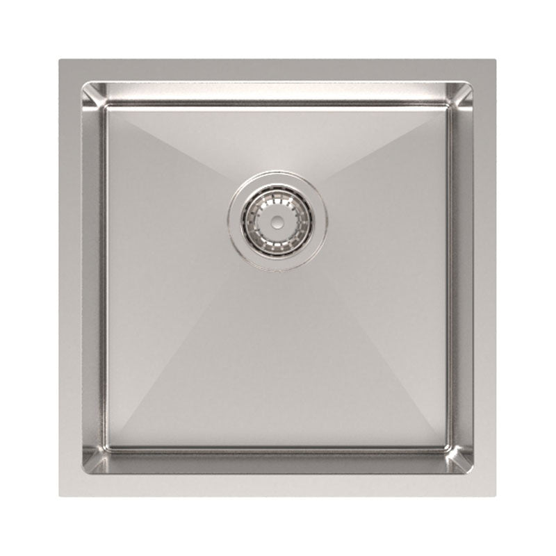 Tisira 45cm Single Bowl Stainless Steel Kitchen/Laundry Sink (TSSR451)