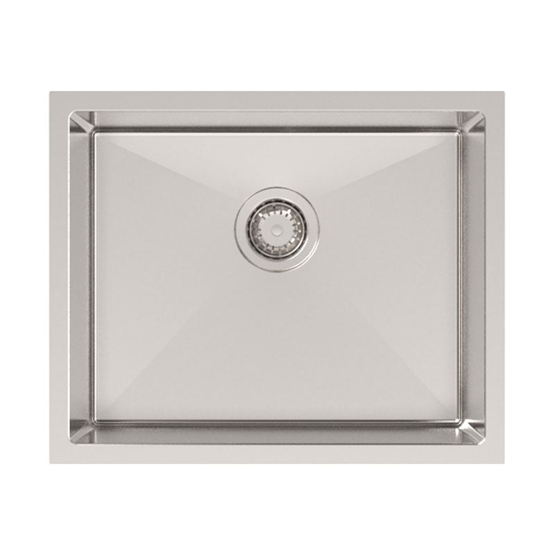 Tisira 55cm Single Bowl Stainless Steel Kitchen/Laundry Sink (TSSR550)