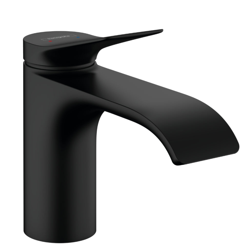 Hansgrohe Vivenis 80 Single Lever Basin Mixer Tap in Matt Black (75012673) - PRE-ORDER