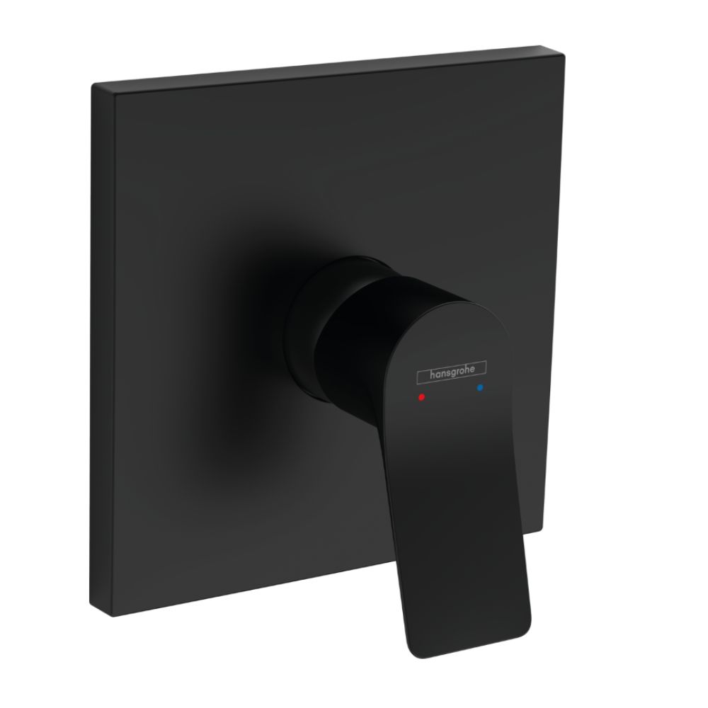 Hansgrohe Vivenis Single Shower Bath Mixer for Concealed Installation in Matt Black (75615673) - PRE-ORDER