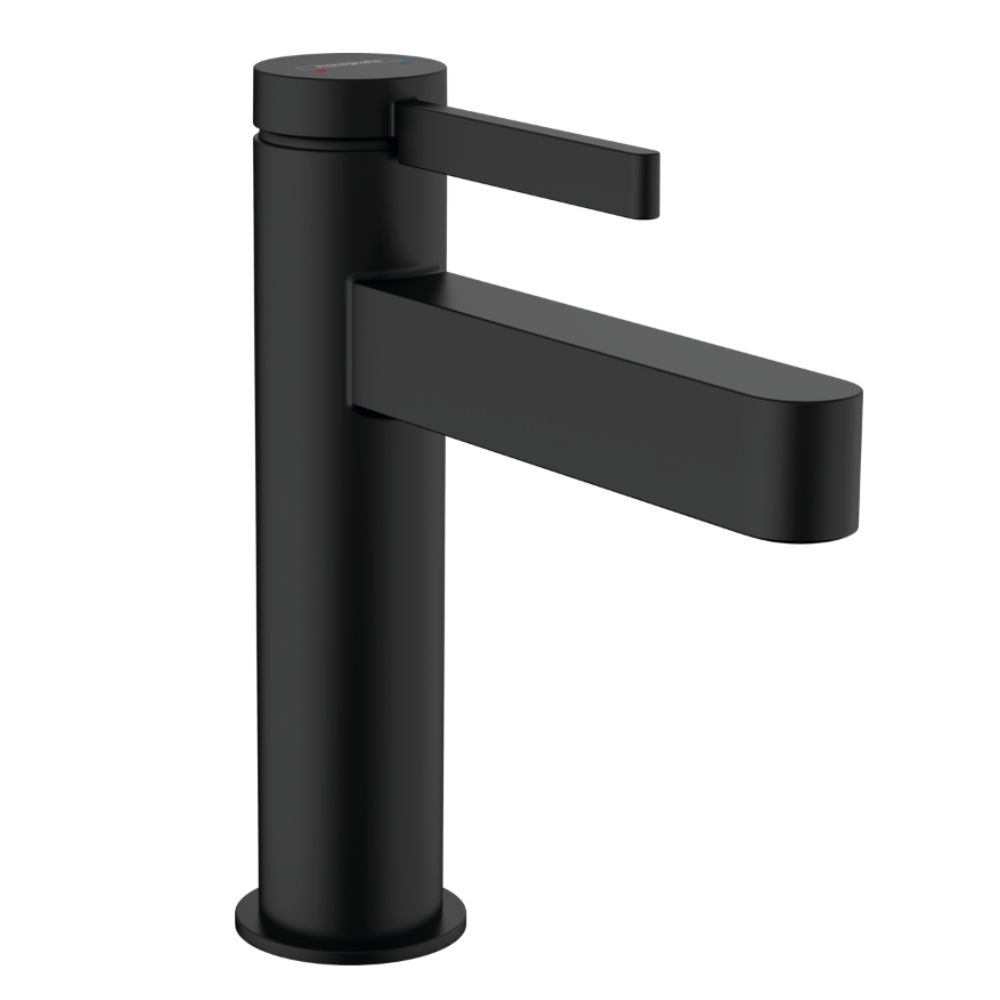 Hansgrohe Finoris 110 Single Lever Basin Mixer Tap in Matt Black (76020673) - PRE-ORDER