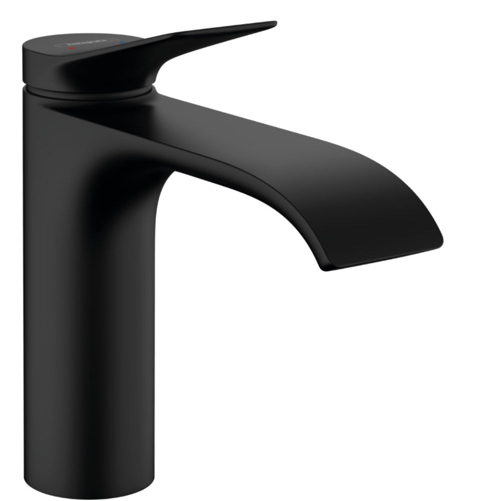 Hansgrohe Vivenis 110 Single Lever Basin Mixer Tap in Matt Black (75022673) - PRE-ORDER