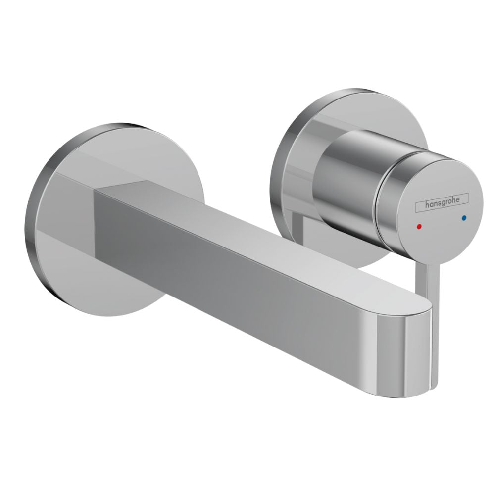 Hansgrohe Finoris Wall-Mounted Bathroom Basin Mixer Tap in Chrome (76051000) - PRE-ORDER