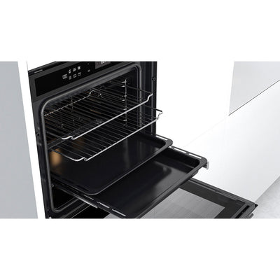 Whirlpool W-Collection 60cm 73L Built-In Pyrolytic Built-In Oven in Black (W6 OMPBSOC)