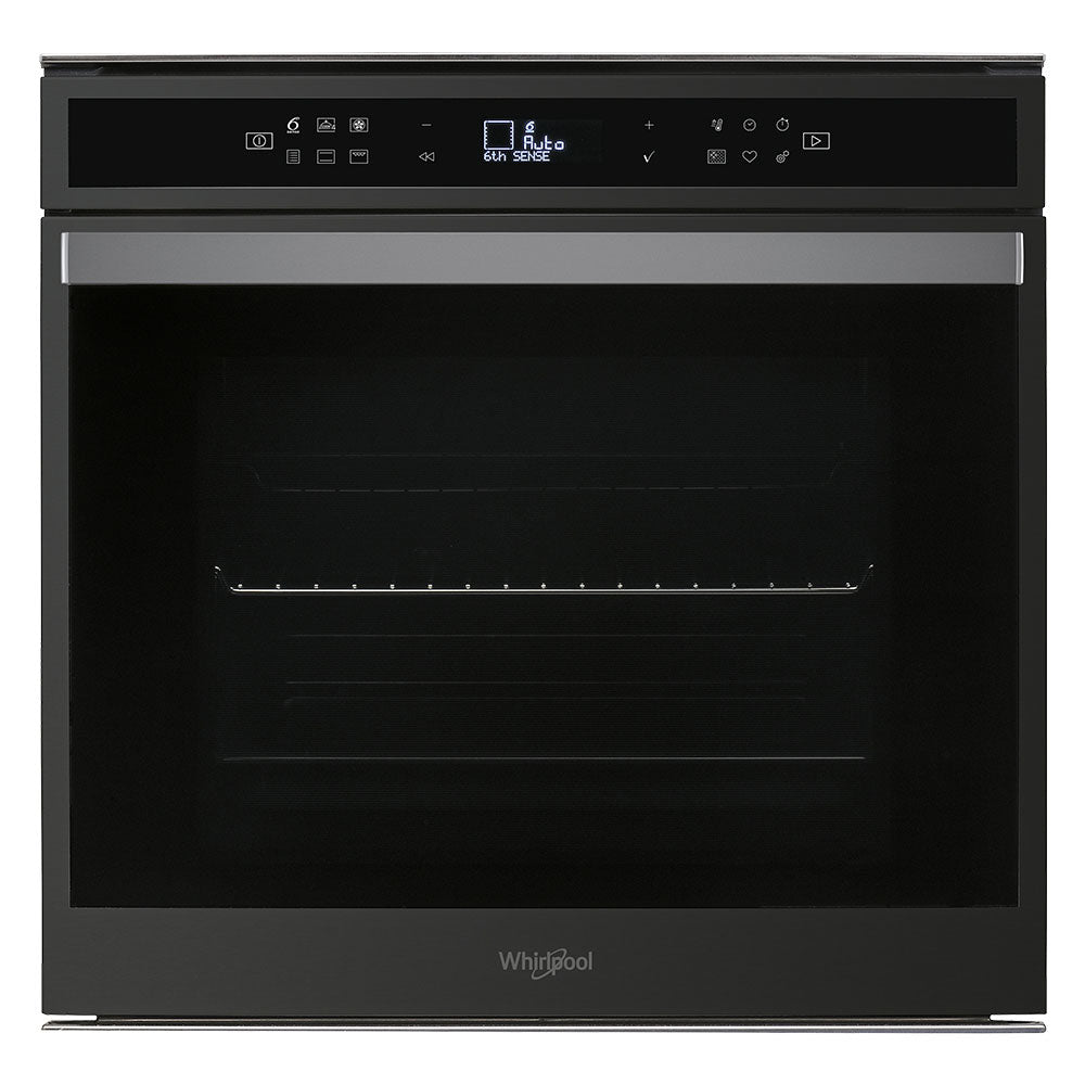 Whirlpool W-Collection 60cm 73L Built-In Pyrolytic Built-In Oven in Black (W6 OMPBSOC)