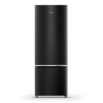 Whirlpool 290L Bottom Mount Fridge/Freezer in Dark Stainless Steel (WB3260IUBL)