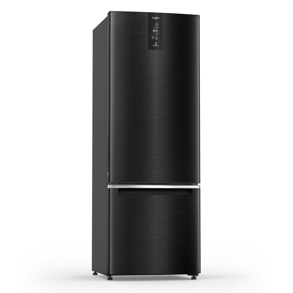 Whirlpool 313L Bottom Mount Fridge/Freezer in Dark Stainless Steel (WB3560EUBL)