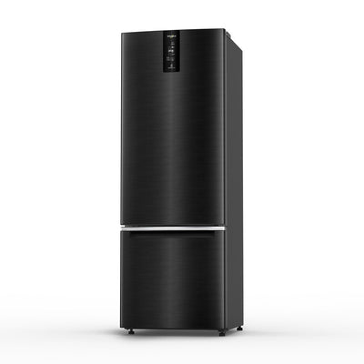 Whirlpool 313L Bottom Mount Fridge/Freezer in Dark Stainless Steel (WB3560EUBL)