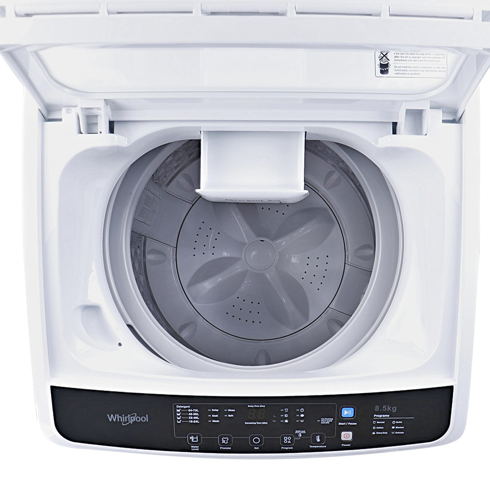 Whirlpool 8.5kg 64L 7 Program Top Load Washer (WB90805)