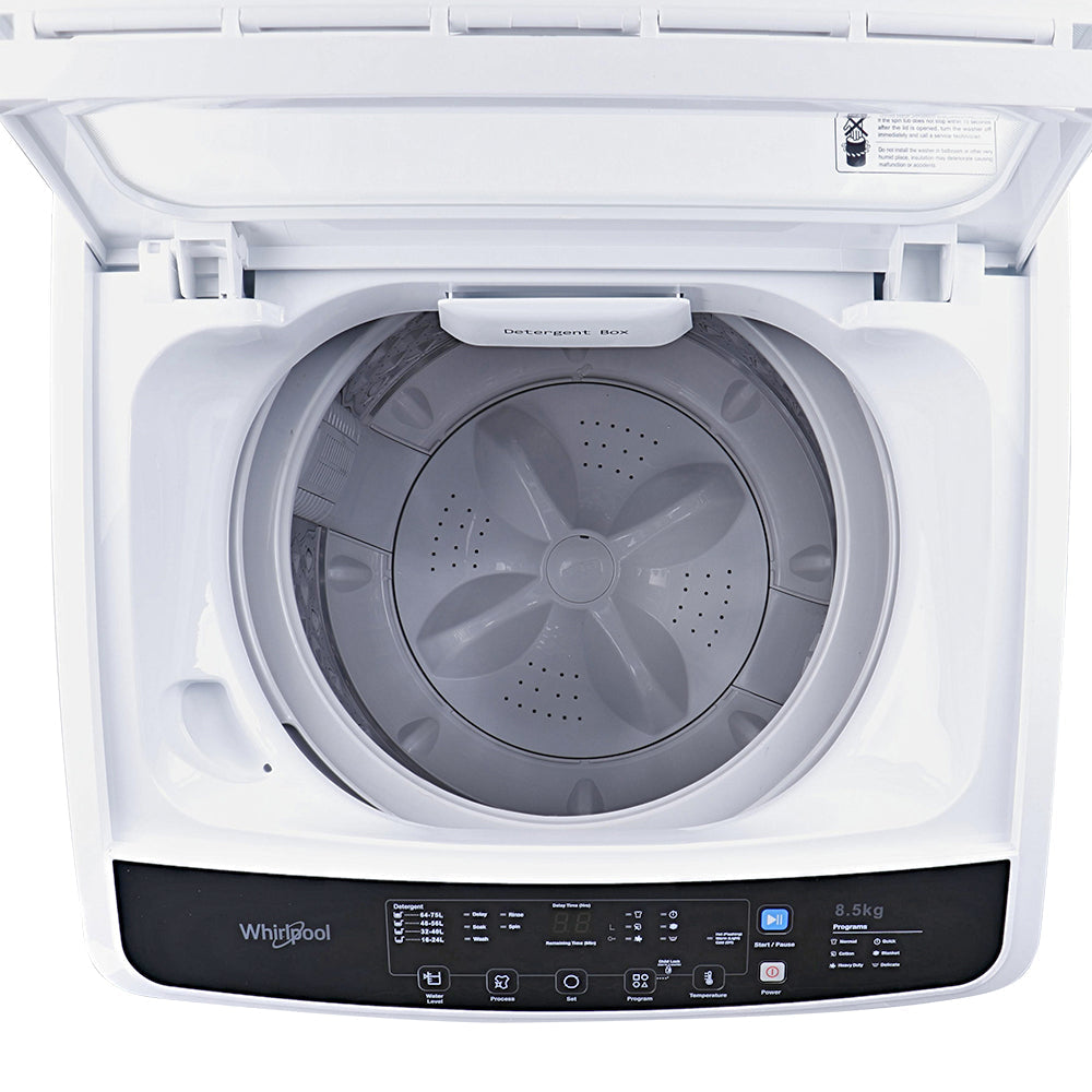 Whirlpool 8.5kg 64L 7 Program Top Load Washer (WB90805)