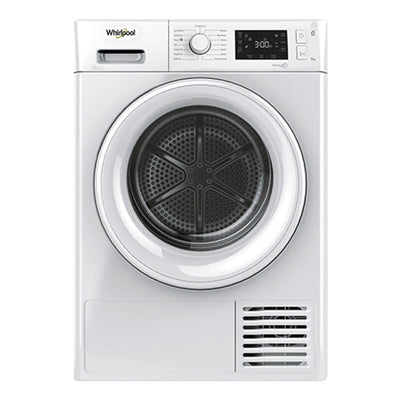 Whirlpool 9kg Front Load Heat Pump Clothes Dryer FreshCare+ Woolmark (WFHPM22)