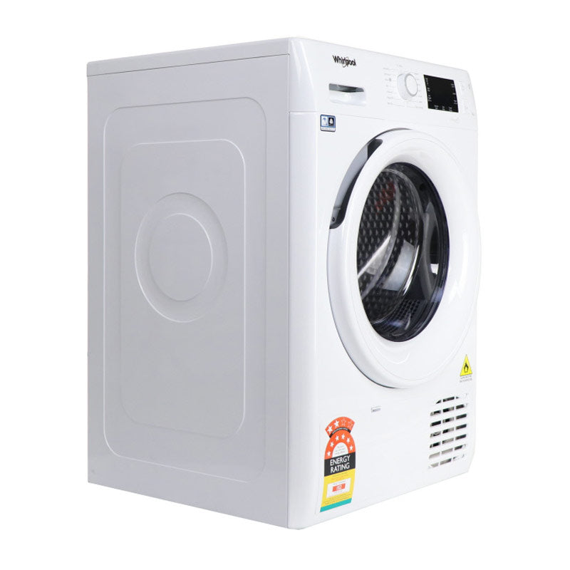 Whirlpool 9kg Front Load Heat Pump Clothes Dryer FreshCare+ Woolmark (WFHPM22)