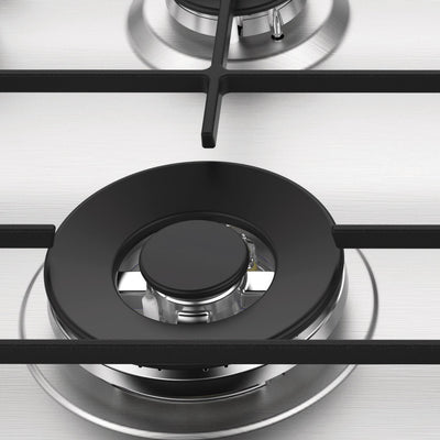 Whirlpool 60cm 4 Burner Stainless Steel Gas Cooktop (GMWL628IXLAUS)