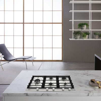 Whirlpool 90cm 5 Burner Stainless Steel Gas Cooktop (GMWL958IXLAUS)