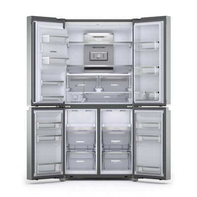 Whirlpool 594L French Door Fridge/Freezer in Black Stainless Steel (WQ70900SBX)