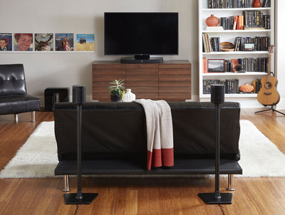 Sanus Speaker Stand For Sonos One, SL, Play:1 & Play:3 in Black (WSS21-B2)