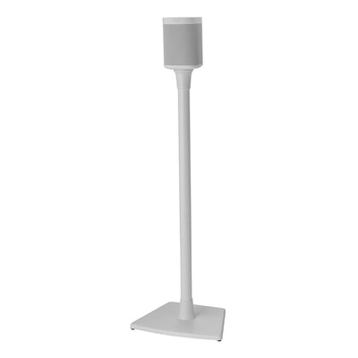Pair Of Sanus Speaker Stands For Sonos One, SL, Play:1 & Play:3 in White (WSS22-W2)