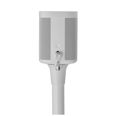 Pair Of Sanus Speaker Stands For Sonos One, SL, Play:1 & Play:3 in White (WSS22-W2)