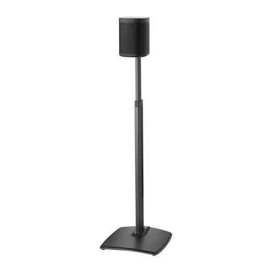 Sanus Adjustable Height Speaker Stand For Sonos One, SL, Play:1 & Play:3 in Black (WSSA1-B2)