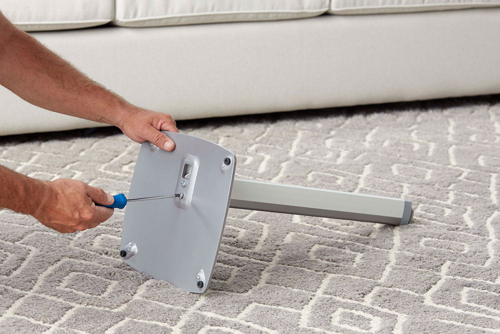 Sanus Adjustable Height Speaker Stand For Sonos One, SL, Play:1 & Play:3 in White (WSSA1-W2)