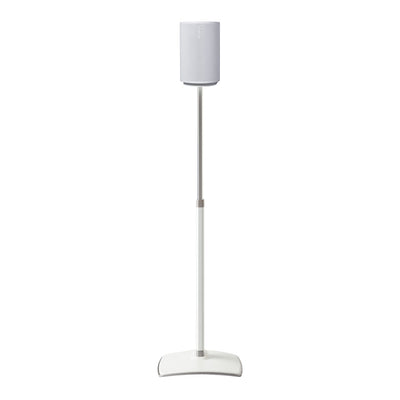 Sanus Height-Adjustable Speaker Stand for Sonos Era 100 Speaker in White (WSSE1A1-W2)